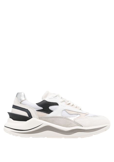 Silver-White Fuga Dragon Sneakers D.A.T.E. | W411-FG-DRWS