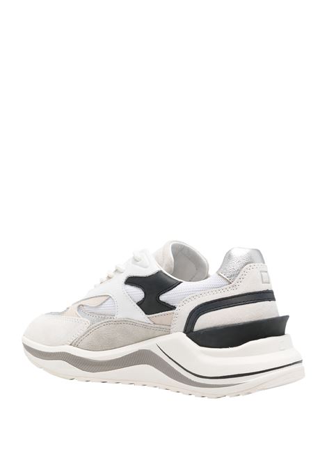 Silver-White Fuga Dragon Sneakers D.A.T.E. | W411-FG-DRWS