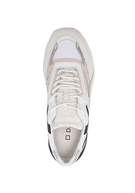 Sneakers Fuga Dragon Bianche-Argento D.A.T.E. | W411-FG-DRWS