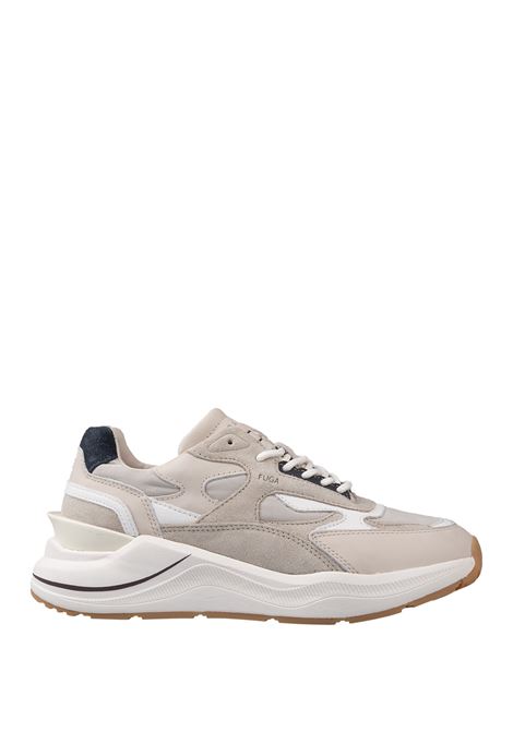 Fuga Running Sneakers In Ivory D.A.T.E. | W411-FG-WXIV