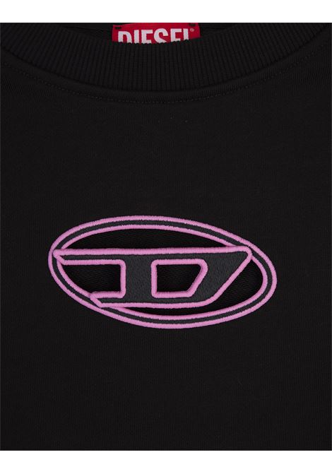 Black and Pink F-Slimmy-Od Sweatshirt DIESEL | A09931-0GRAC9XXB