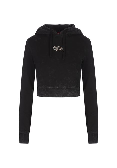 Black F-Slimmy-Hood-P5 Sweatshirt DIESEL | A14492-0IPAC900