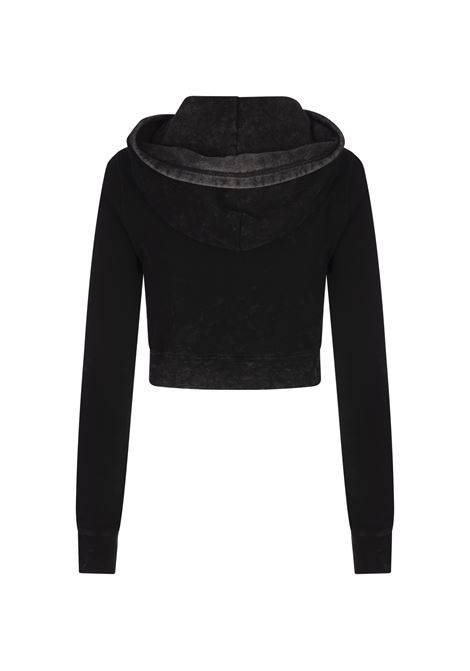 Black F-Slimmy-Hood-P5 Sweatshirt DIESEL | A14492-0IPAC900