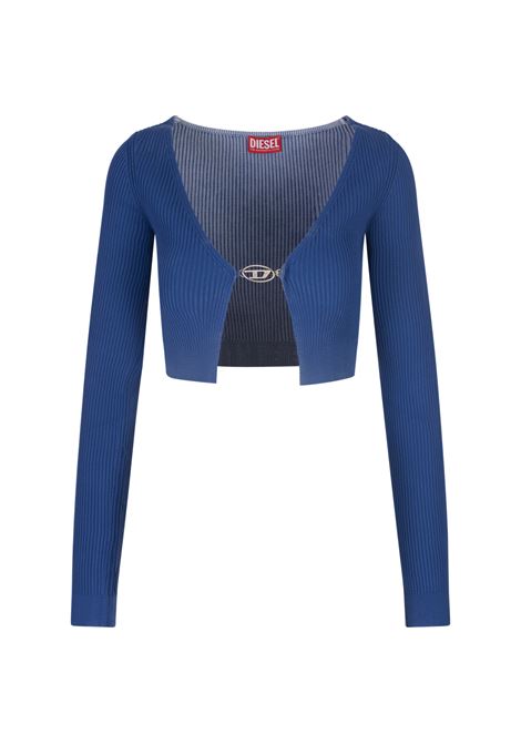 M-Latina Cropped Cardigan In Blue DIESEL | A14846-0PHAV8CR