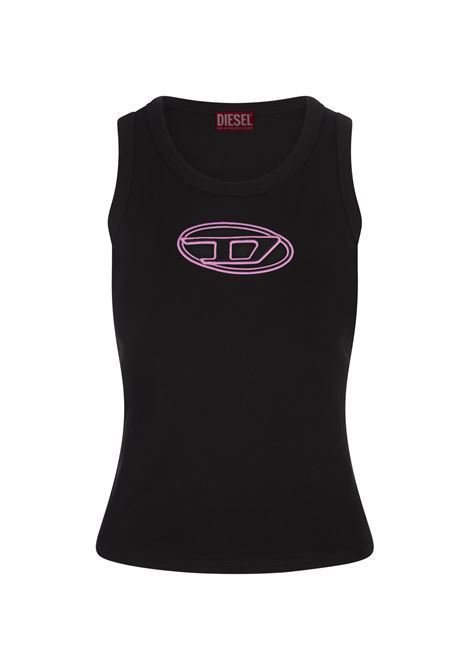 T-Lynys-Od Top Nero e Rosa DIESEL | A15703-0AFAA9XXB