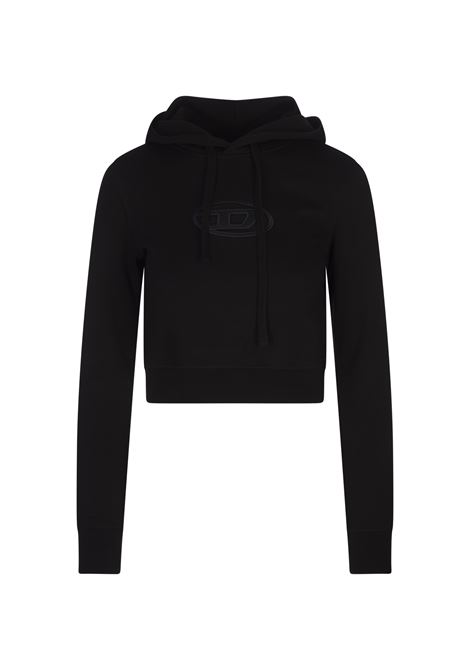 Black F-Slimmy-Hood-Od Hoodie DIESEL | A15714-0GRAC9XX