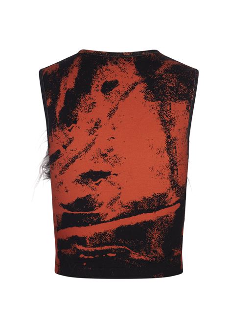 Printed Sleeveless Top With Applications DIESEL | A15890-0CBDW9XXA