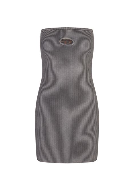 Grey M-Scolor Mini Dress DIESEL | A16282-0DBDI9DT