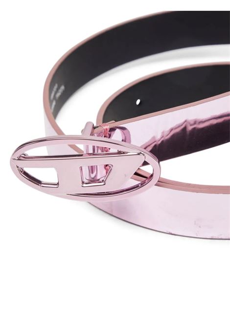 Pink Mirrored B-1DR 20 Belt DIESEL | X09727-P1660T5275