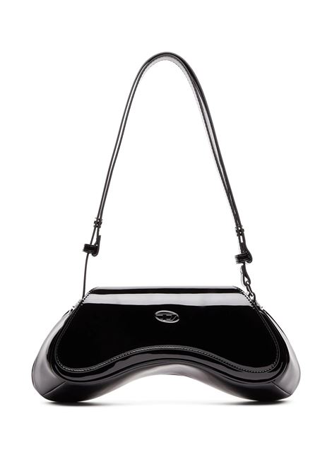 Borsa Play Crossbody Lucida Nera DIESEL | X09776-P6255T8013