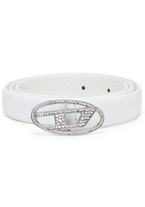 B-1DR STRASS 20 Belt In White DIESEL | X09972-P6364T1003