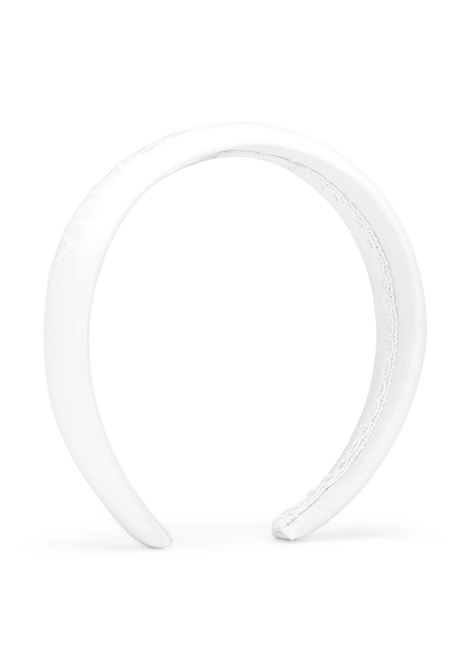 White Headband With Logo DOLCE & GABBANA KIDS | LB3L54-G7NYSW0800