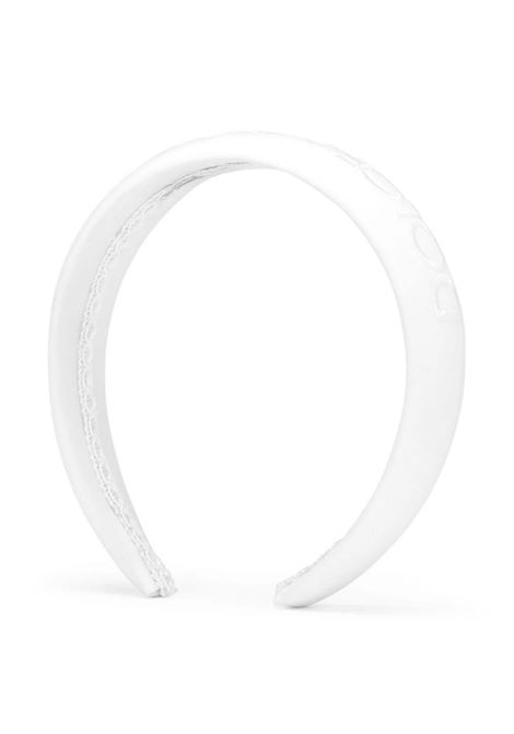 White Headband With Logo DOLCE & GABBANA KIDS | LB3L54-G7NYSW0800