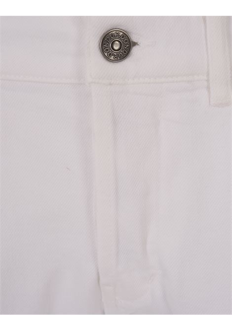 George Skinny Jeans In White Stretch Bull DONDUP | UP232-BS0033 DR4000