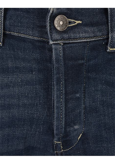 George Skinny Jeans In Dark Blue Stretch Denim DONDUP | UP232-DS0361 II3800