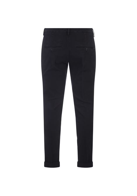 Dark Blue Gaubert Slim Chino Trousers DONDUP | UP235-RSE032 PTD899