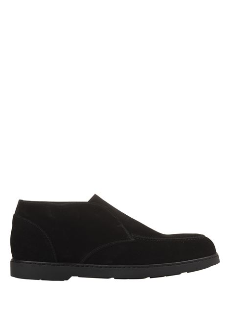 Black Suede Slip-On Ankle Boots DOUCALS | DU3326EDO-UF009NN00