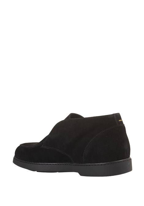 Black Suede Slip-On Ankle Boots DOUCALS | DU3326EDO-UF009NN00