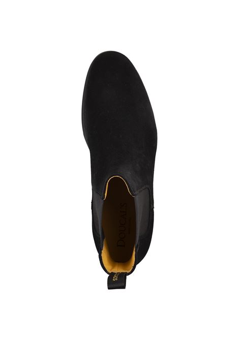 Black Suede Beatles Style Ankle Boots DOUCALS | DU3346ARTIUF024NN00