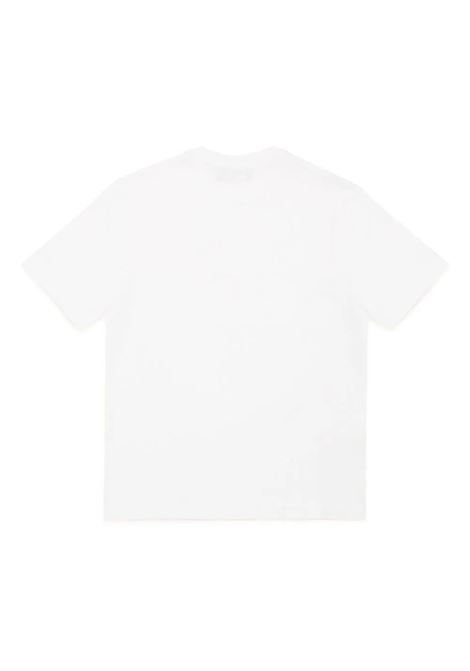 White T-Shirt With Black Logo DSQUARED2 KIDS | DQ2478-D004GDQ100