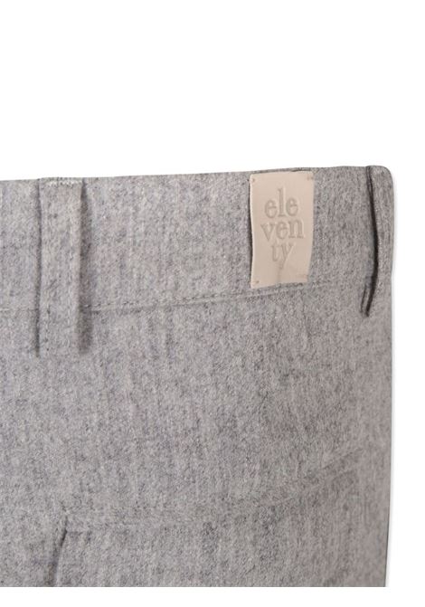 Pantaloni Cargo Grigi In Misto Cashmere ELEVENTY KIDS | EV6P20-I0172807