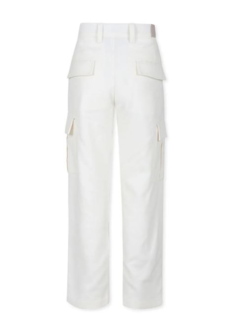 White Cargo Trousers ELEVENTY KIDS | EV6P30-I0233101