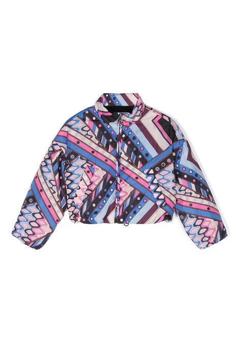 Giacca Con Stampa Vivara EMILIO PUCCI JUNIOR | PV2A44-N0301999VI