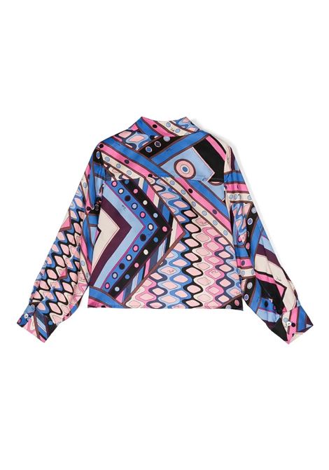 Vivara Print Shirt EMILIO PUCCI JUNIOR | PV5A20-K0201999VI