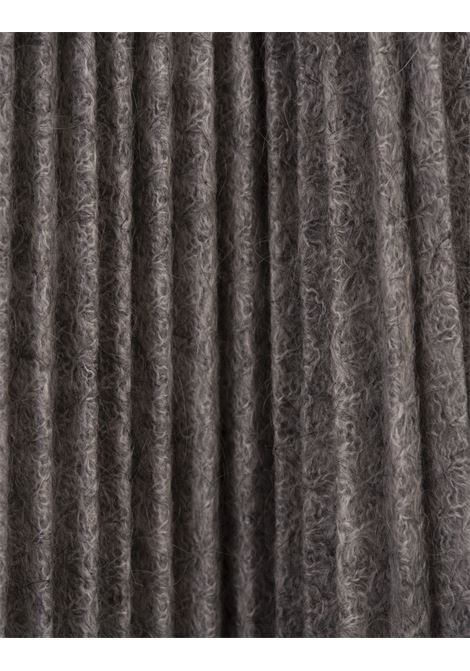 Grey Mohair Blend Pleated Midi Skirt ERMANNO SCERVINO | D452O310KBHM4501