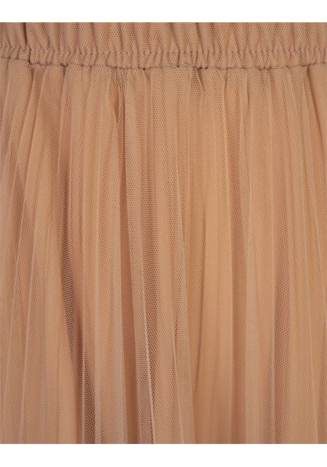 Beige Tulle Midi Skirt ERMANNO SCERVINO | D452O735TTJ51316