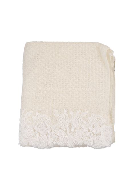 White Stole With Rebrod? Lace ERMANNO SCERVINO | D452R301KBH10606