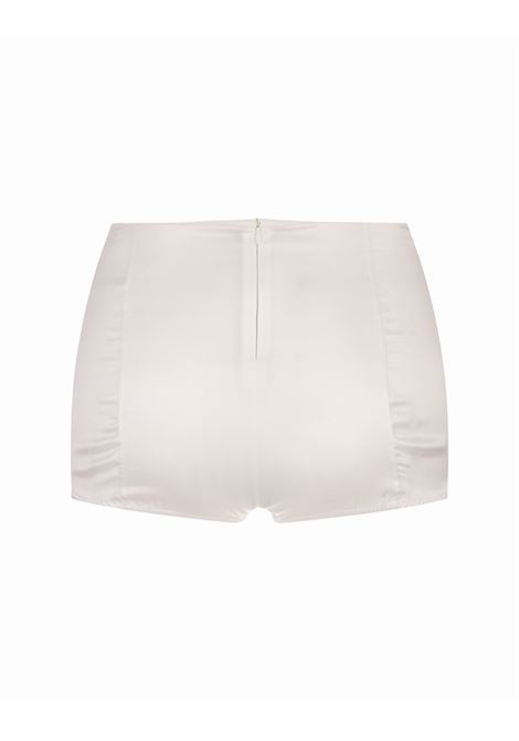 Shorts-Lingerie In Seta Bianca ERMANNO SCERVINO | D452Y701OEL10602