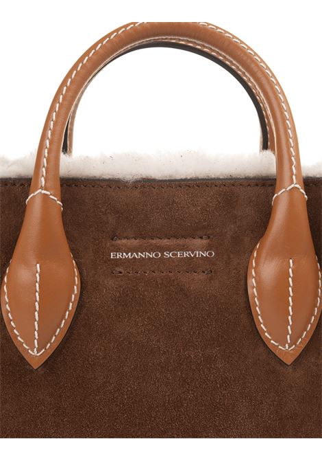 Mini Maggie Bag In Shearling ERMANNO SCERVINO | D453S352HVHB4520