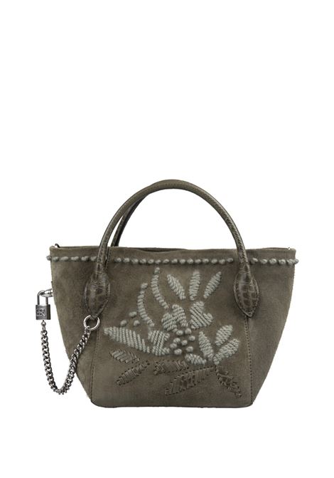 Green Small Margot Bag With Hand Embroidery ERMANNO SCERVINO | D453S756RHVGB4577