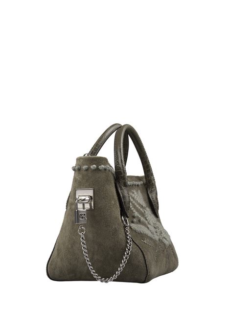 Green Small Margot Bag With Hand Embroidery ERMANNO SCERVINO | D453S756RHVGB4577