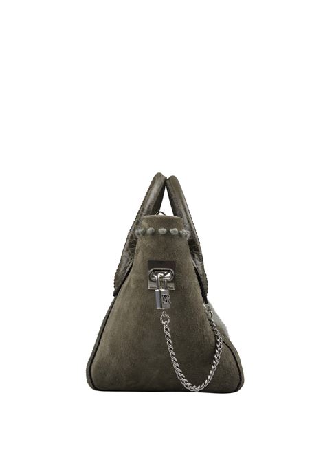 Green Small Margot Bag With Hand Embroidery ERMANNO SCERVINO | D453S756RHVGB4577