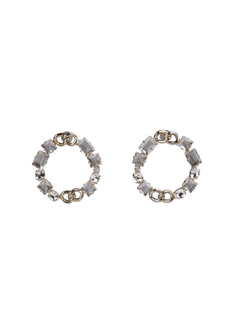 Hoop Earrings With Stones ERMANNO SCERVINO | D453X405XWTY4500