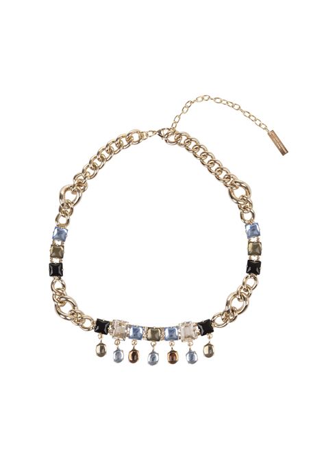 Chain Necklace With Stones ERMANNO SCERVINO | D453X415XWTY4507