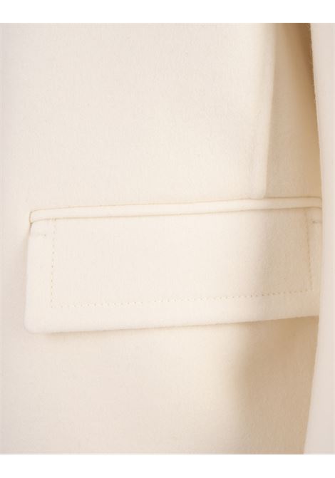 Over Coat In Ivory Wool Cloth ERMANNO SCERVINO | D456D337APHNG14800