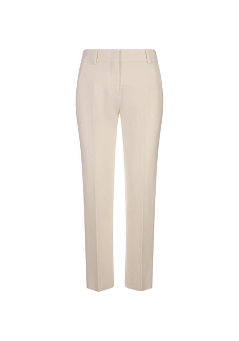 White Wool Classic Trousers ERMANNO SCERVINO | D456P300HJA14800