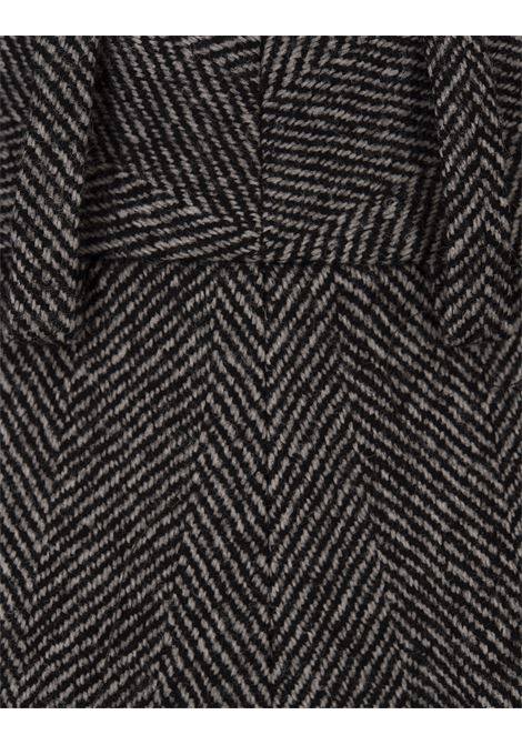 Cigarette Trousers With Herringbone Pattern ERMANNO SCERVINO | D456P300QAVT4501