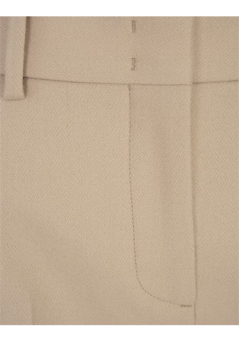 Beige Virgin Wool Shorts ERMANNO SCERVINO | D456P325HJA41107