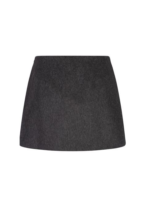 Grey Wool Miniskirt-Shorts ERMANNO SCERVINO | D456P701JBGM4518