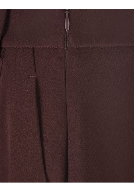 Brown Wide Palazzo Trousers ERMANNO SCERVINO | D456P721ILM91420