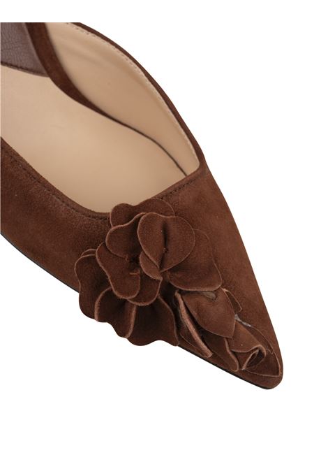 Brown Suede Pointed Slingback ERMANNO SCERVINO | D458Z351RZTM91241