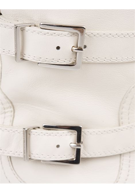 Bikers In White Leather With Straps ERMANNO SCERVINO | D458Z365SYI14800