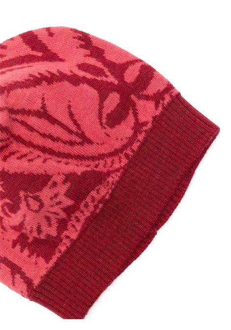 Red Paisley Beanie ETRO KIDS | GV0A67-W0033844