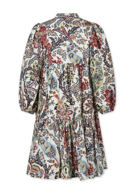 Midi Dress With Floral Paisley Print All-Over ETRO KIDS | GV1B20-P0451101MC