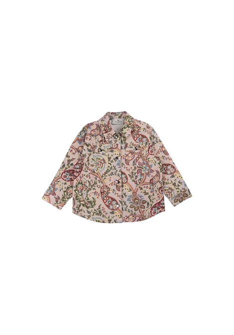 Giubbotto Outerwear Rosa Con Motivi Paisley ETRO KIDS | GV2A17-D0103383MC