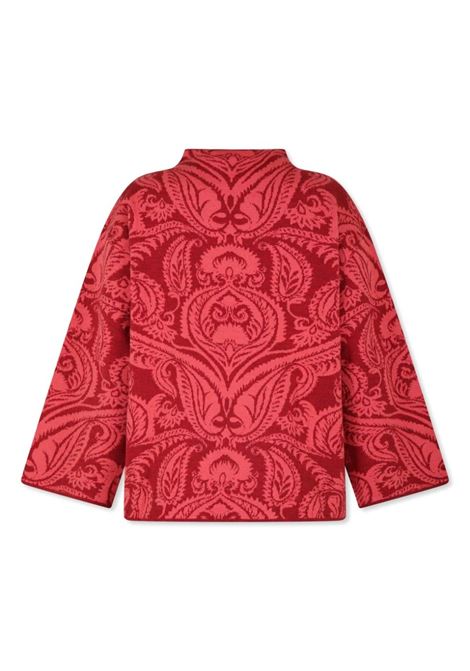 Red Paisley Poncho ETRO KIDS | GV2A77-W0033844